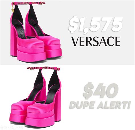 versace dupe|versace medusa heels dupe.